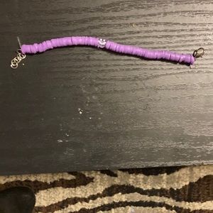 Purple bracelet
